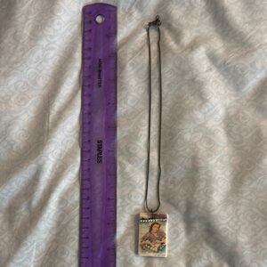 Vintage Style Cowgirl Pendant Necklace